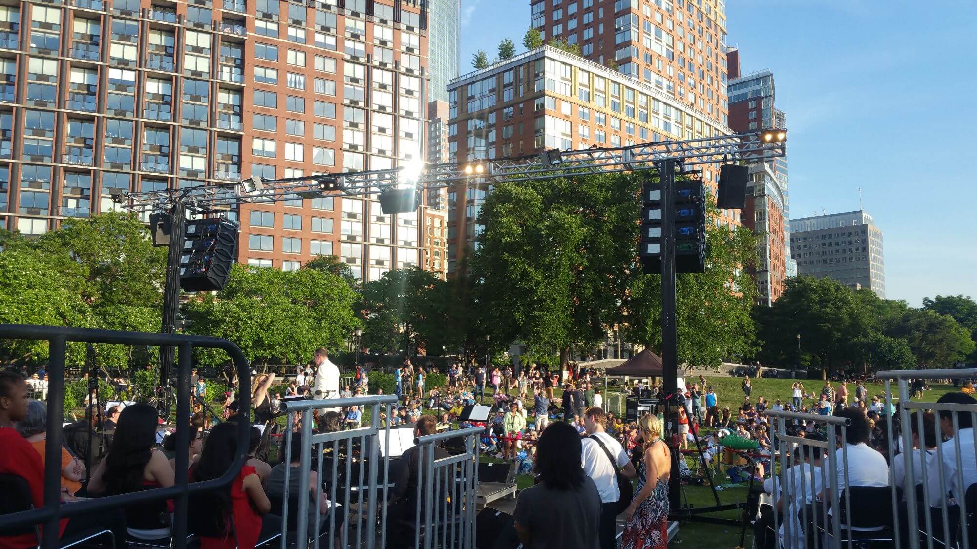Battery Park City Concerts, Many Years Crossfire Events and Productions