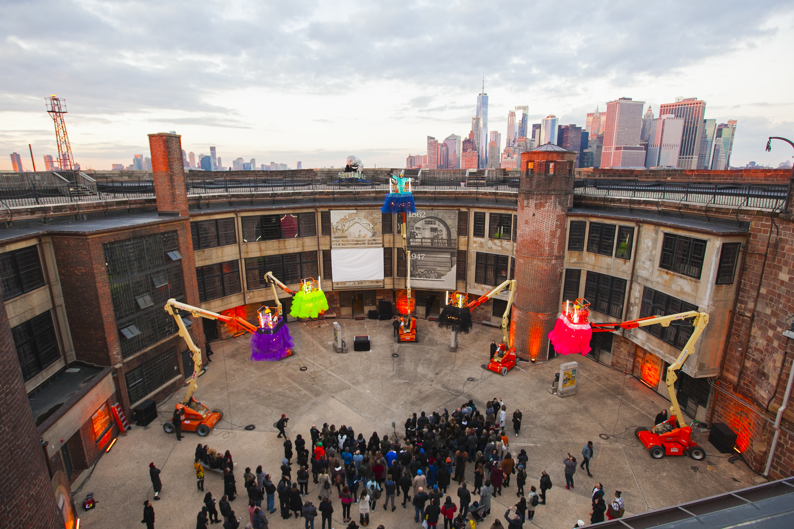Performa Arts Governor's Island Audio Visual Productions Crossfire