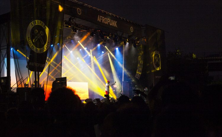 Afropunk Stage and Lightings