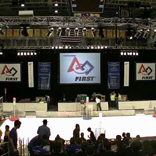 First Robotics Competition Video Projector Rental NYC